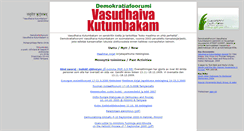 Desktop Screenshot of demokratiafoorumi.fi
